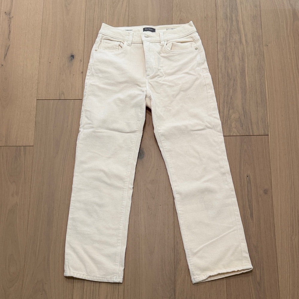 DL1961 Women's Cream Ankle Jeans